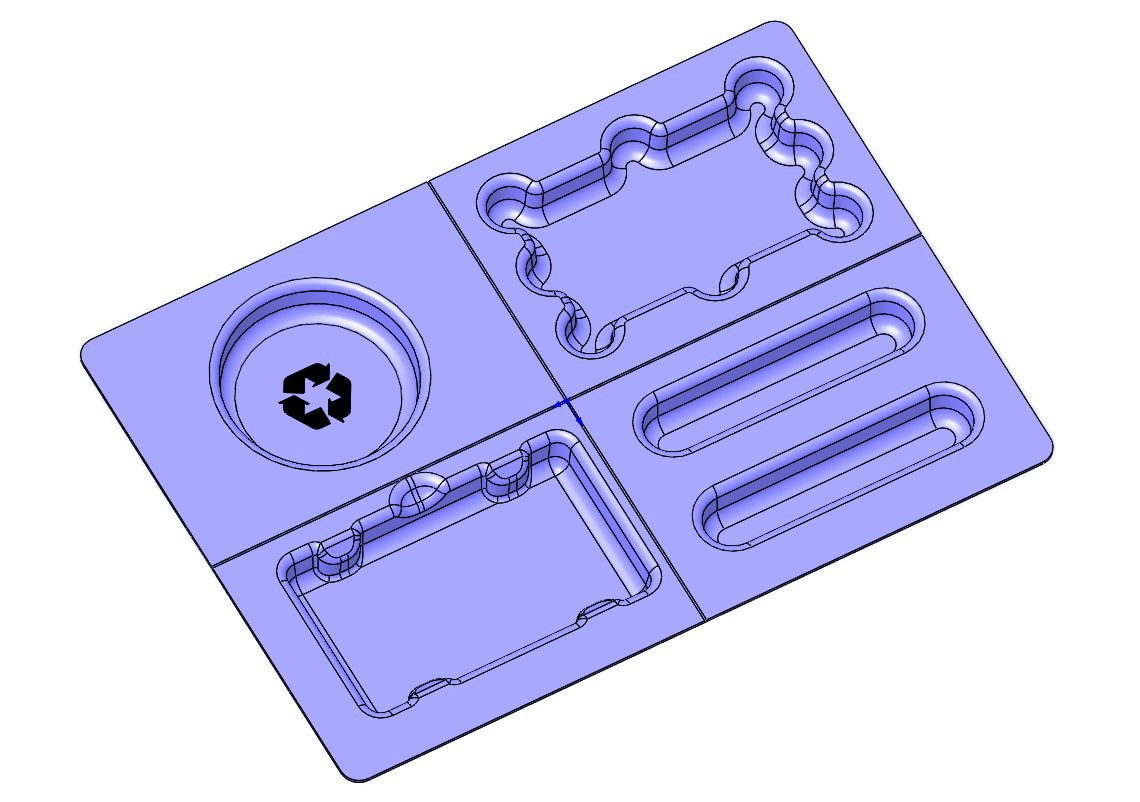 Molded Fiber Envelope Mailer Tray Molded Fiber Technology (MFT)