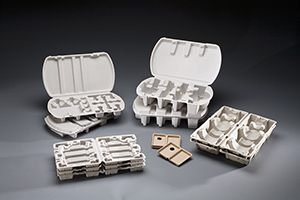 Clamshell Molded Fiber Packaging by Molded Fiber Technology (MFT)