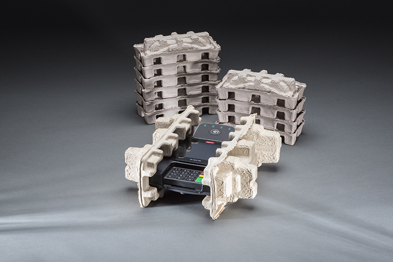 Point of Sale (POS) Terminal Molded Fiber Packaging by Molded Fiber Technology (MFT)